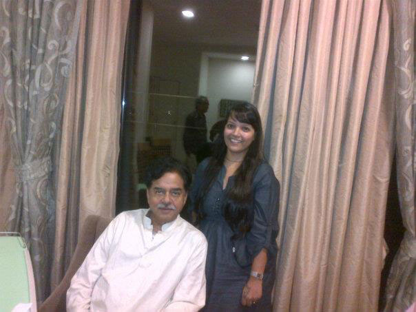 with Shatrughan Sinha